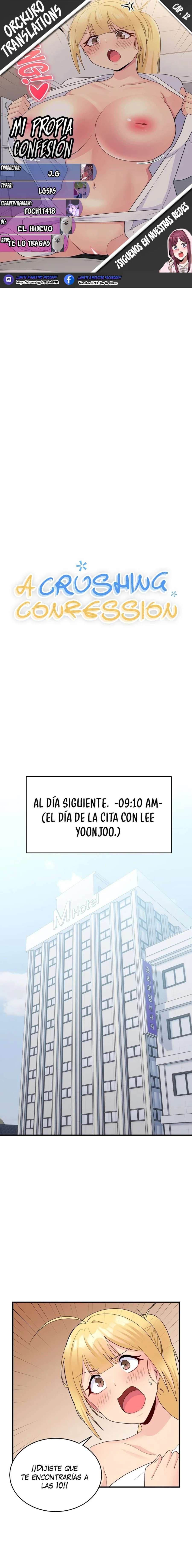 Mi Propia Confesion capítulo 12 página 1