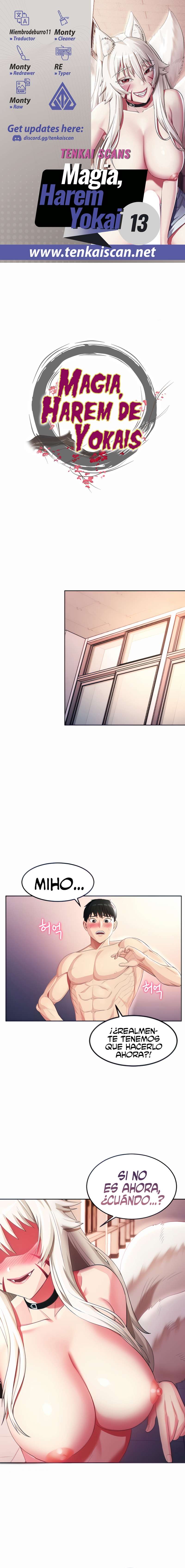 Magia, harem de Yokai capítulo 13 página 1