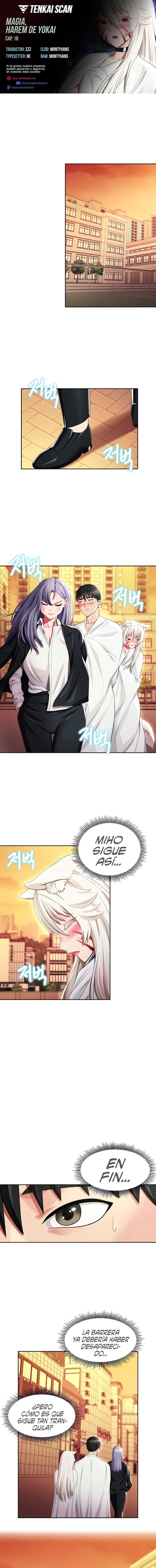 Magia, harem de Yokai capítulo 16 página 1