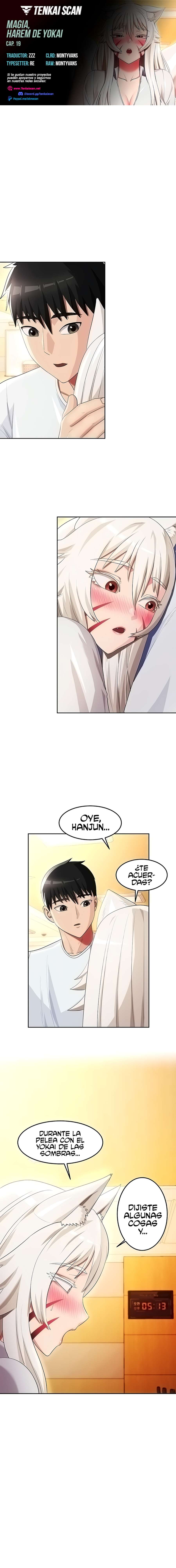 Magia, harem de Yokai capítulo 19 página 1