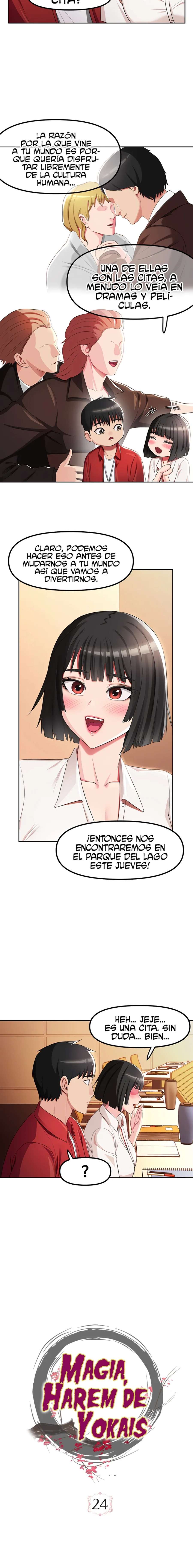 Magia, harem de Yokai capítulo 24 página 8