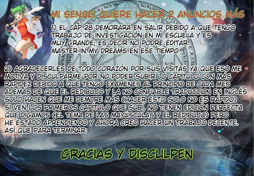 Master In My Dreams capítulo 27 página 22