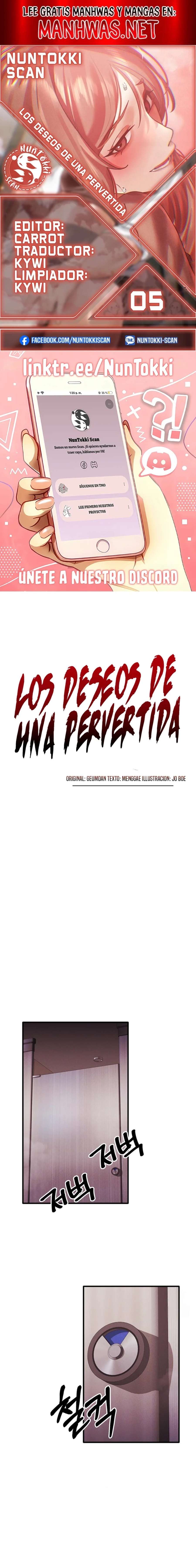 Los deseos de una Pervertida capítulo 5 página 1
