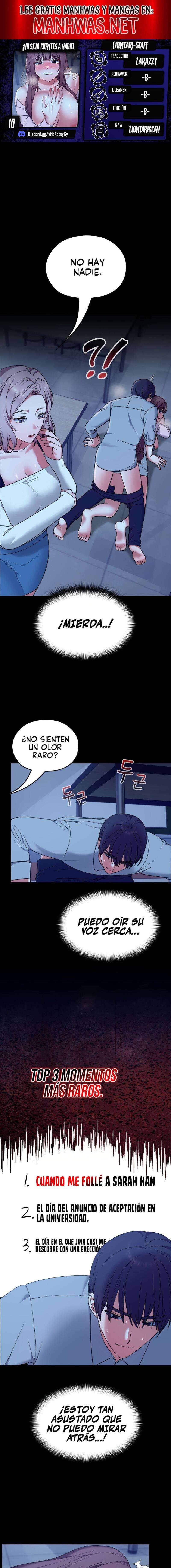 ¡No se lo Cuentes a Nadie! capítulo 10 página 1