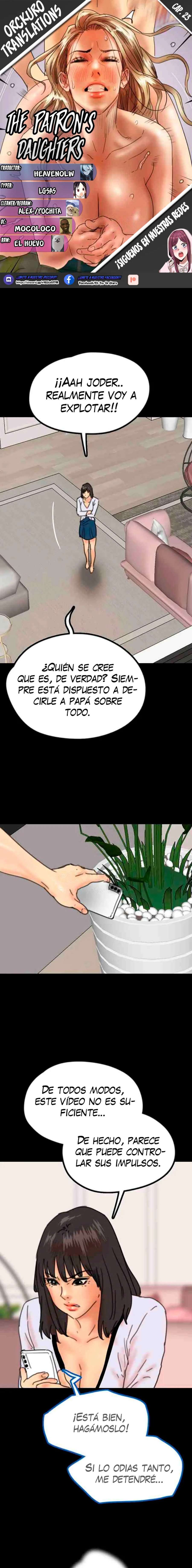Las hijas del benefactor capítulo 23 página 1
