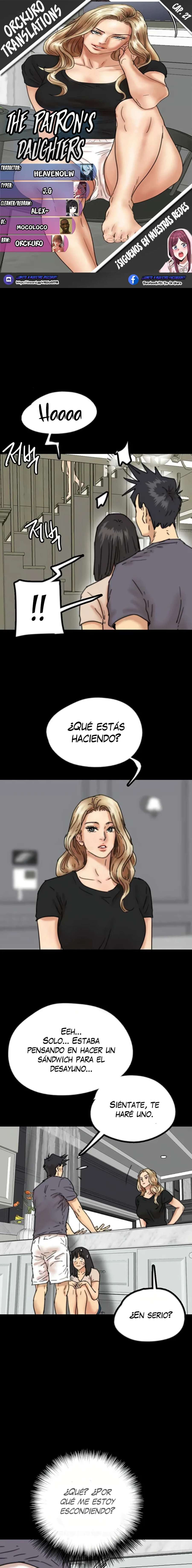Las hijas del benefactor capítulo 27 página 1
