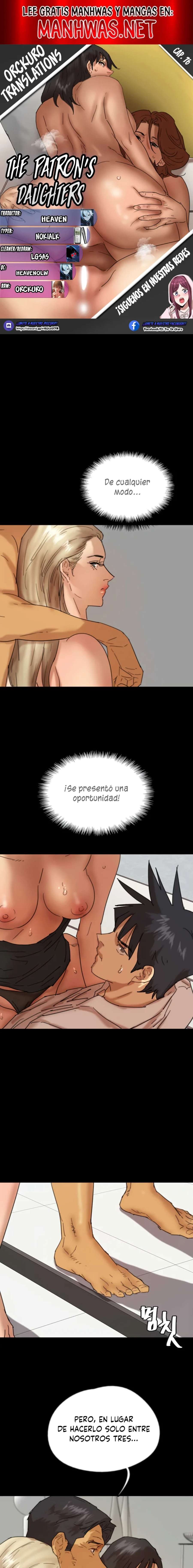 Las hijas del benefactor capítulo 76 página 1