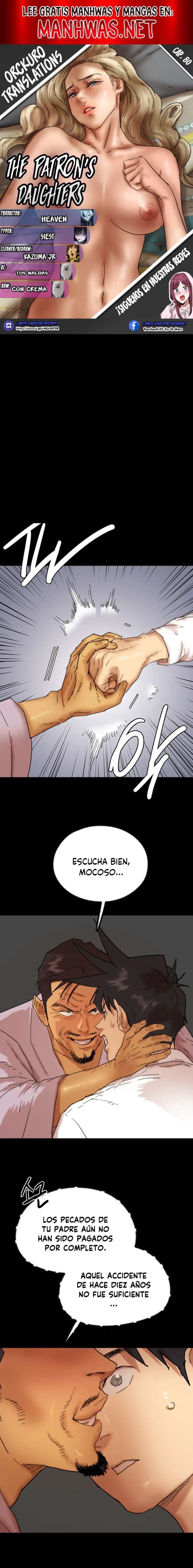 Las hijas del benefactor capítulo 80 página 1