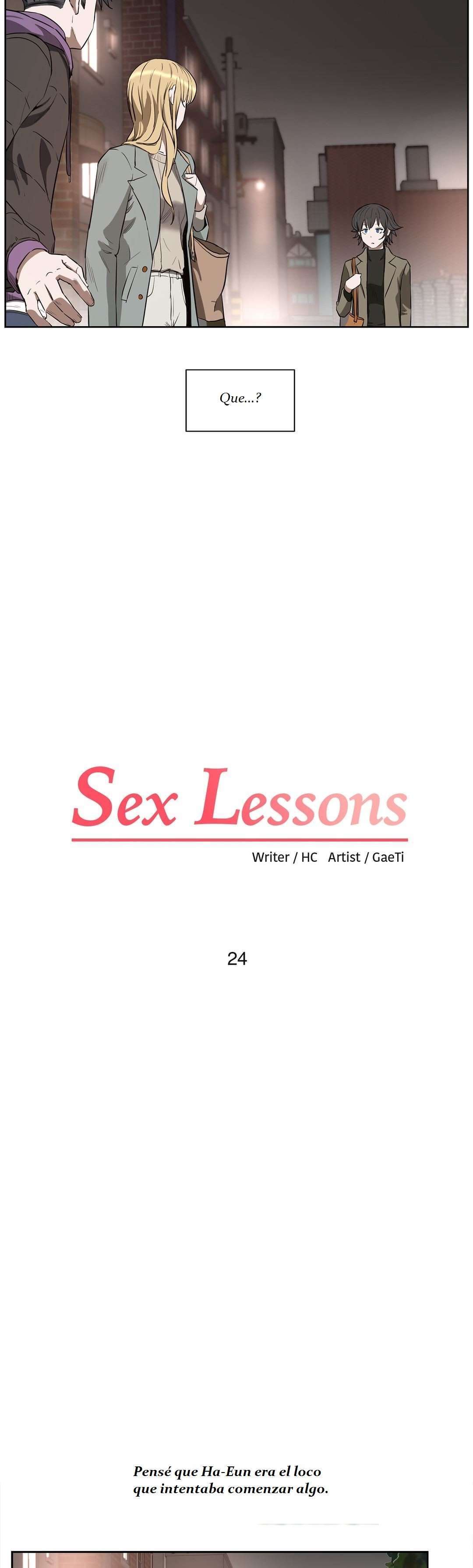 Lecciones de Sexo capítulo 24 página 4