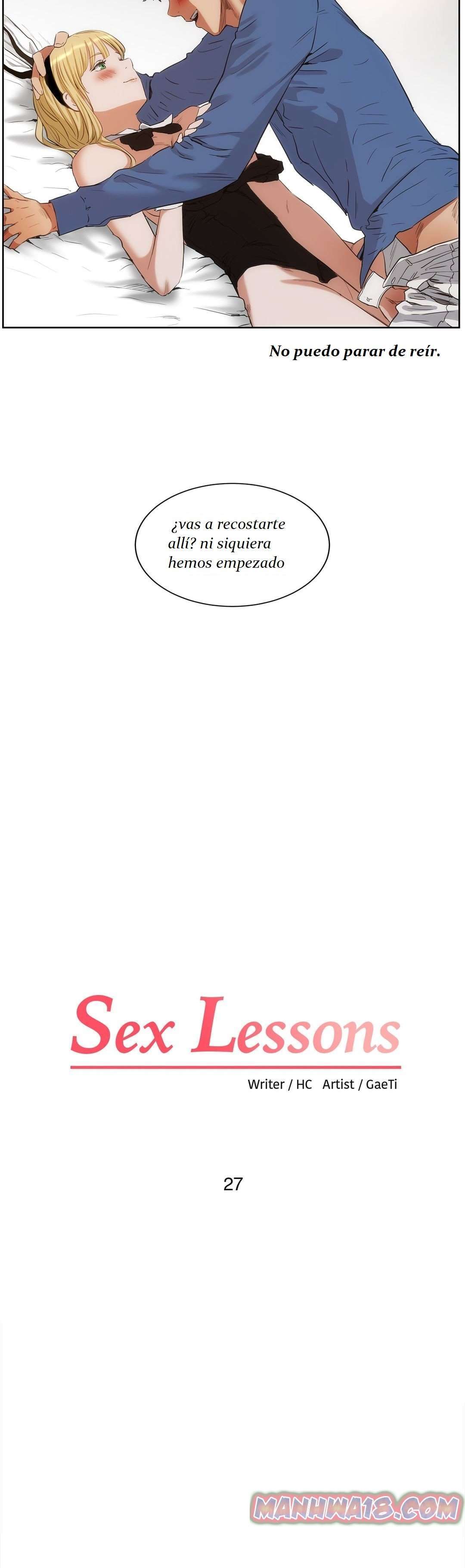 Lecciones de Sexo capítulo 27 página 4