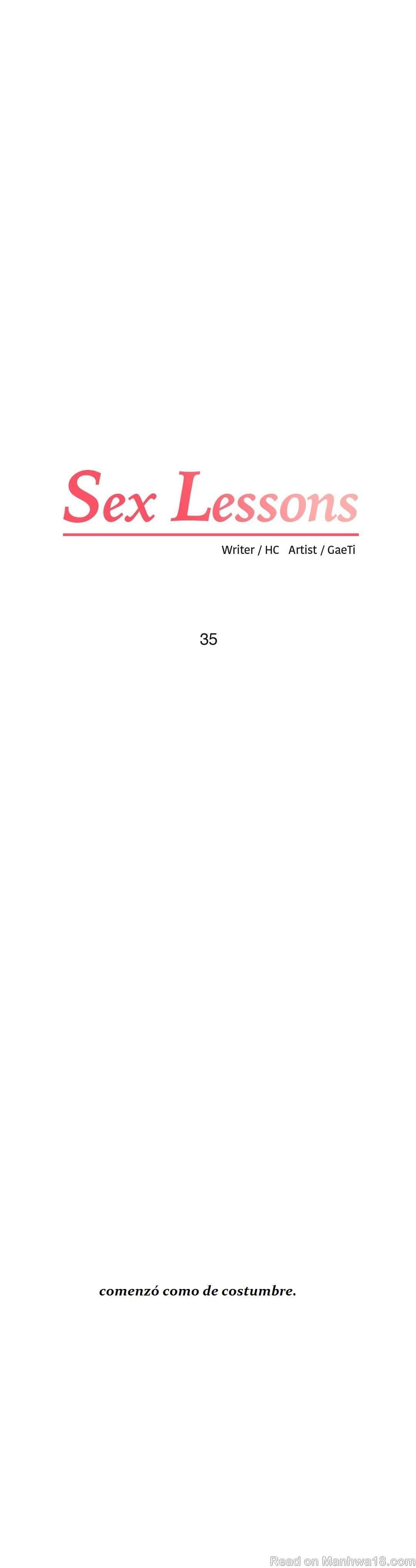 Lecciones de Sexo capítulo 35 página 6