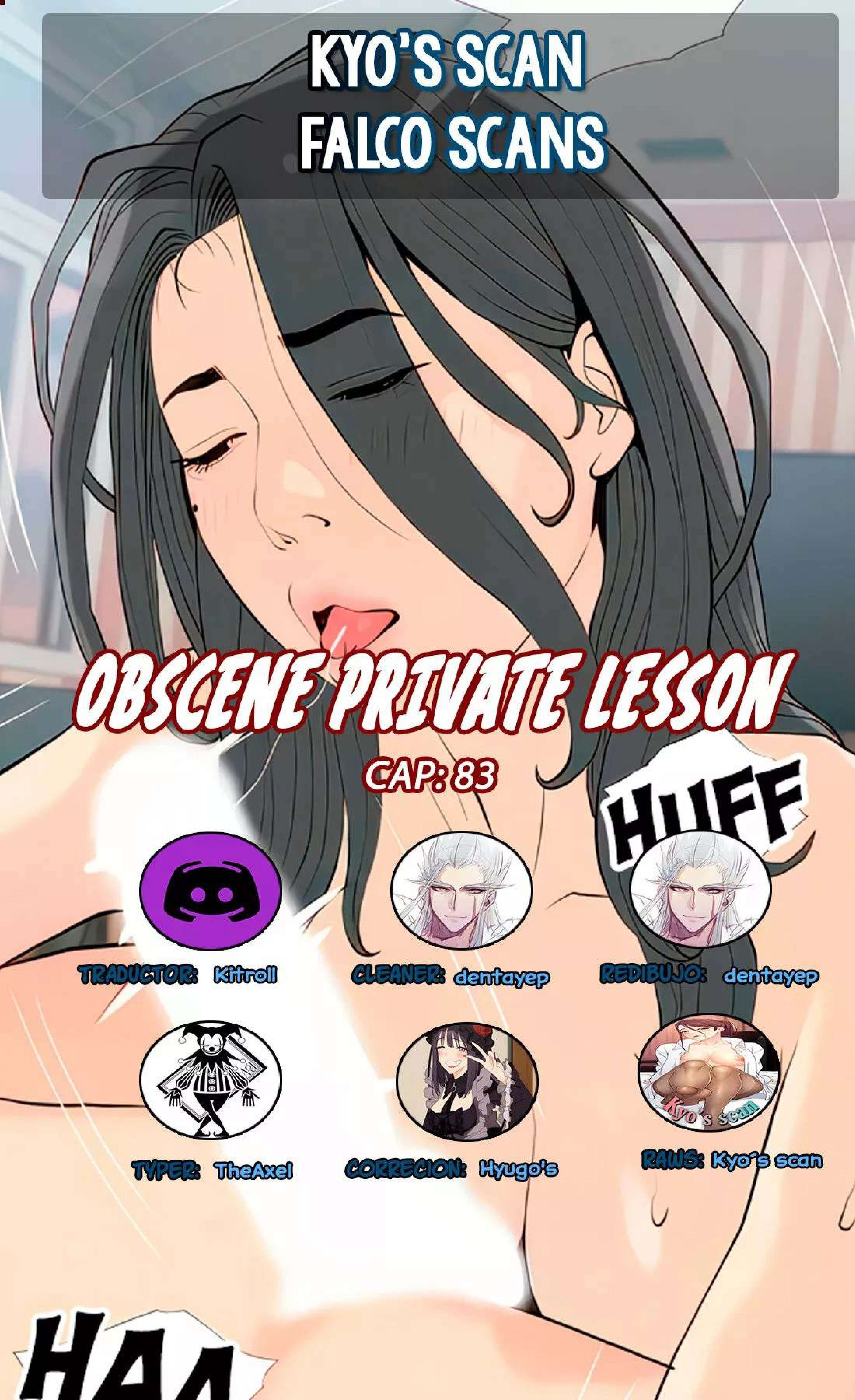 Lecciones privadas obscenas capítulo 83 página 1