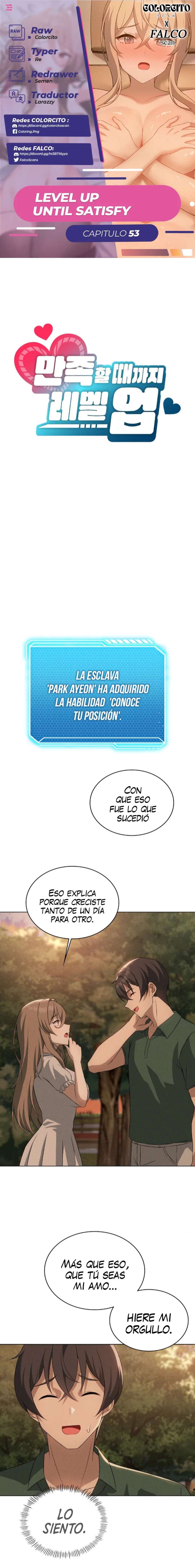Level Up Until Satisfy capítulo 53 página 1