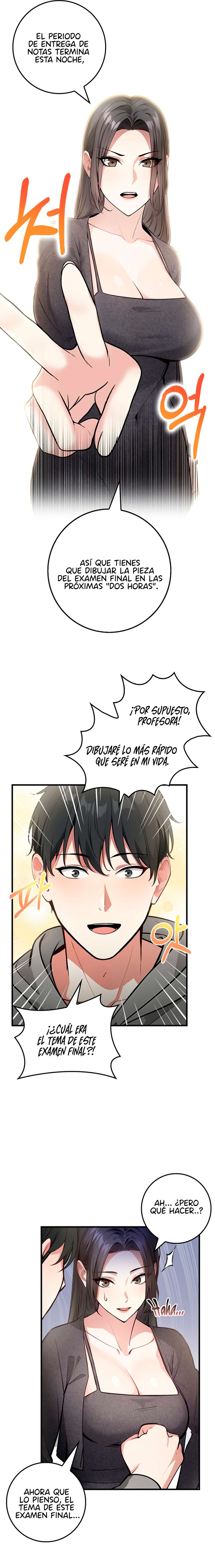 La Profesora y el Artista de Desnudos capítulo 1 página 6