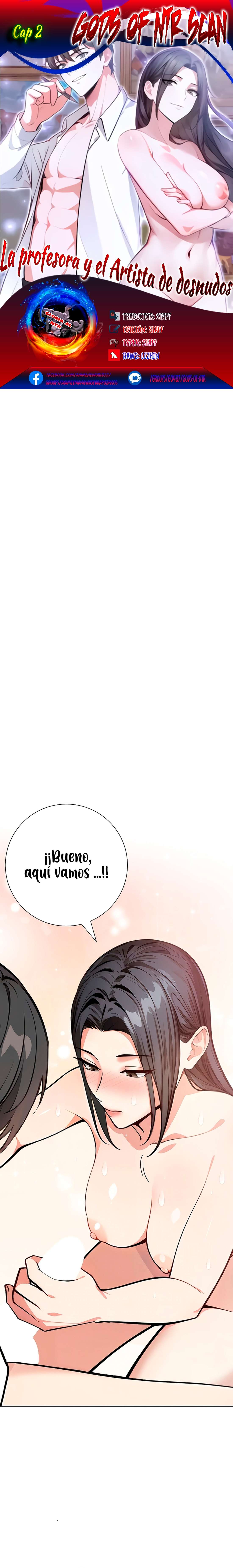 La Profesora y el Artista de Desnudos capítulo 2 página 1