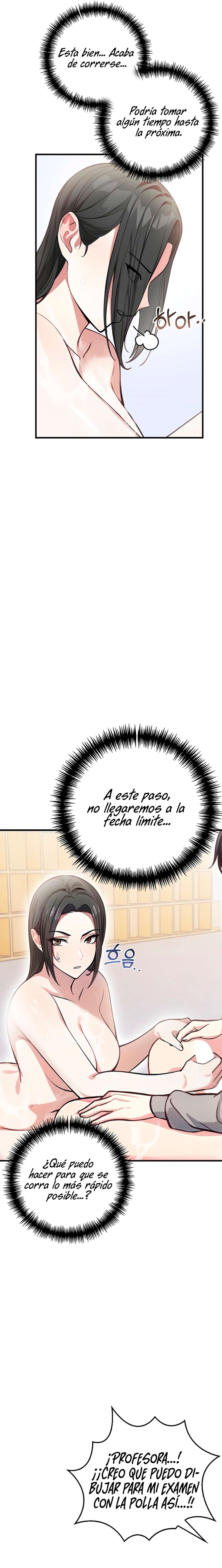 La Profesora y el Artista de Desnudos capítulo 2 página 23