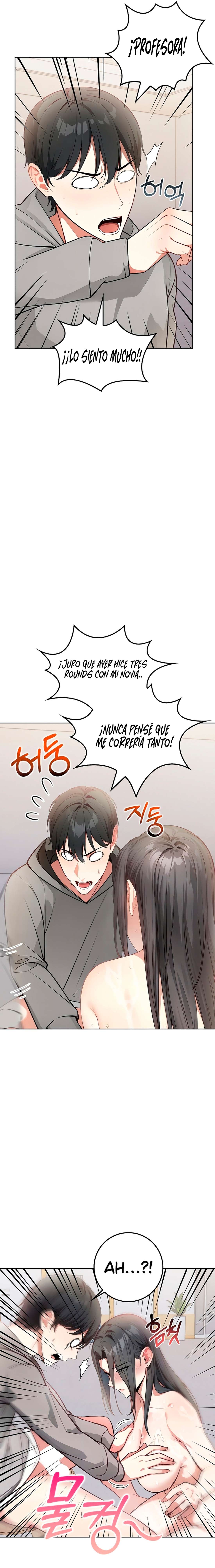 La Profesora y el Artista de Desnudos capítulo 2 página 9