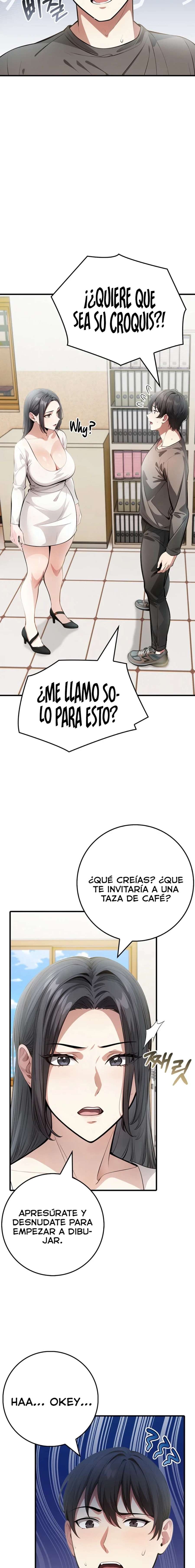 La Profesora y el Artista de Desnudos capítulo 5 página 13