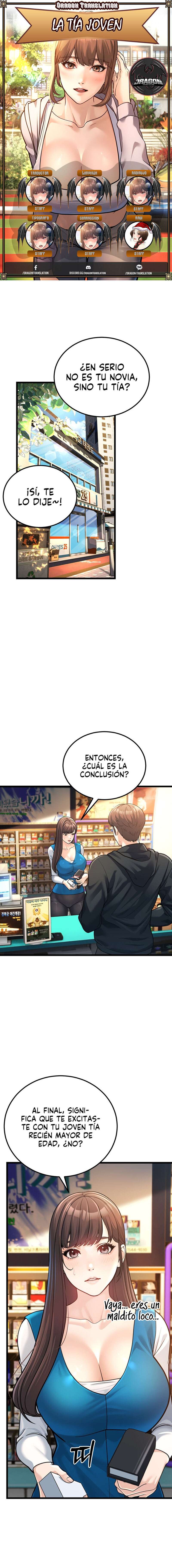 La Tía Joven capítulo 2 página 1