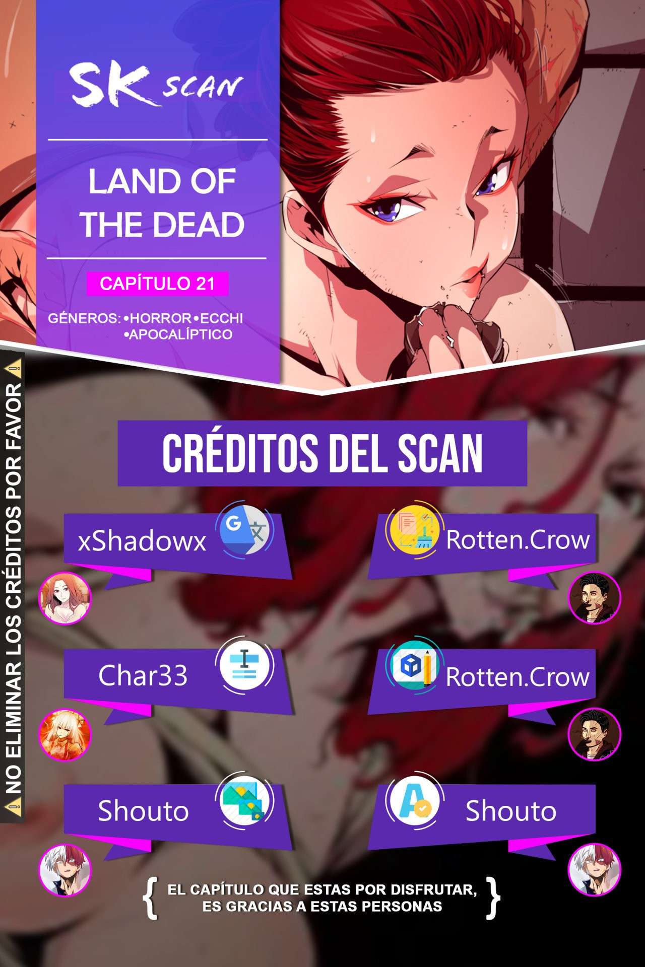La Tierra De Los Muertos capítulo 21 página 1