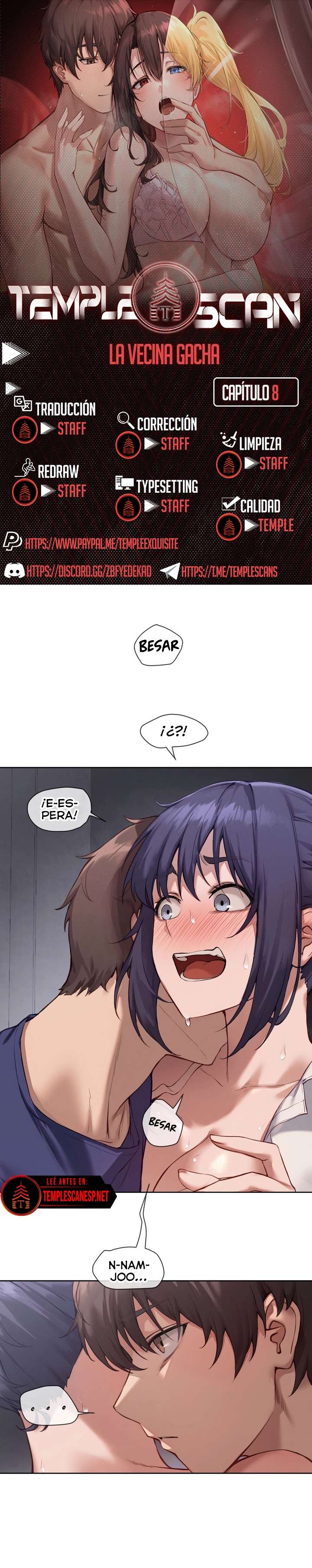 La casa de mi vecina capítulo 8 página 1