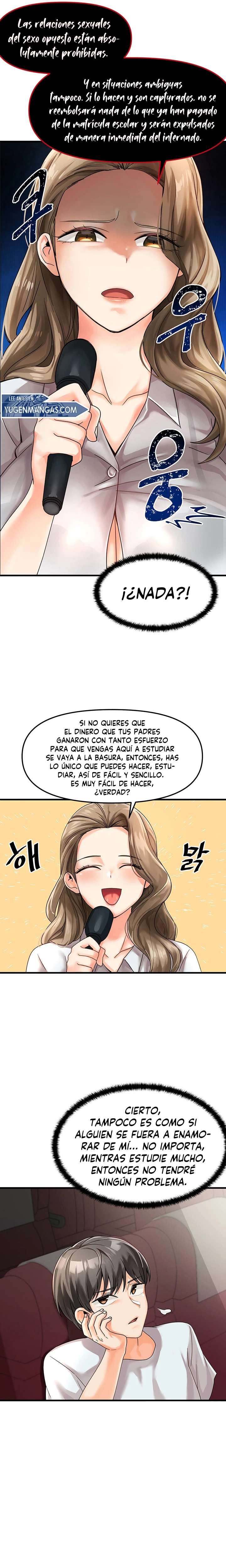 Internado, Escuela de Internos capítulo 1 página 8
