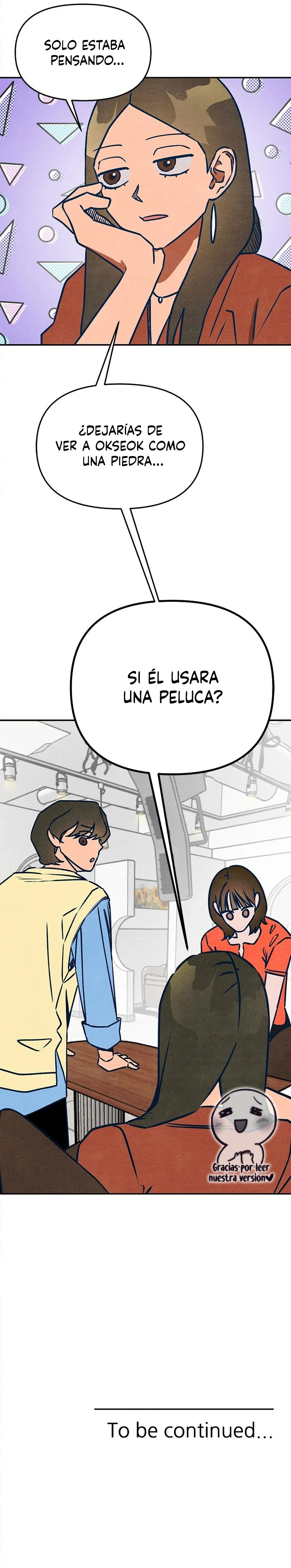 Cómo se llama ese mayor de cabello largo capítulo 6 página 18