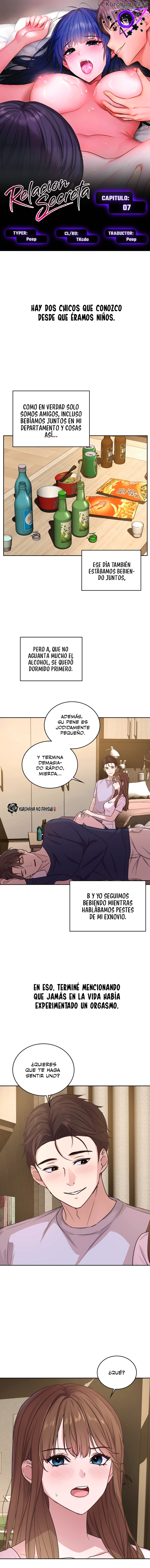Relación Secreta capítulo 7 página 1