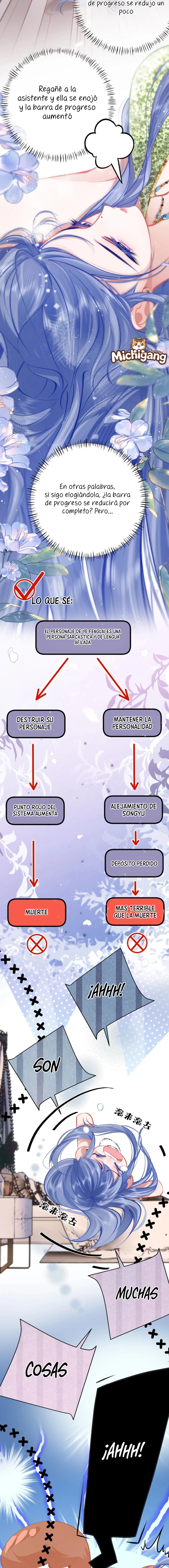 Tras reencarnar como la falsa heredera, sobrevivo adulando a la verdadera. capítulo 5 página 14