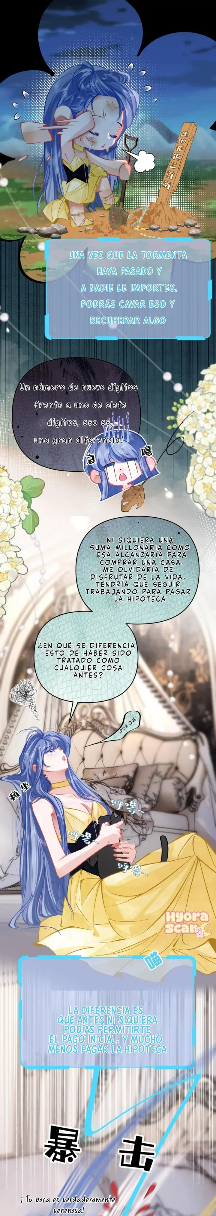Tras reencarnar como la falsa heredera, sobrevivo adulando a la verdadera. capítulo 7 página 3