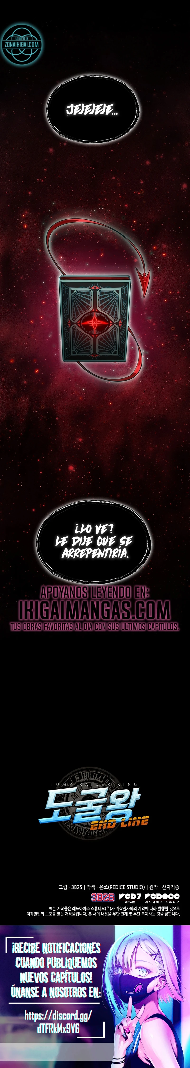 Rey Saqueador de Tumbas: Línea Final capítulo 1 página 29