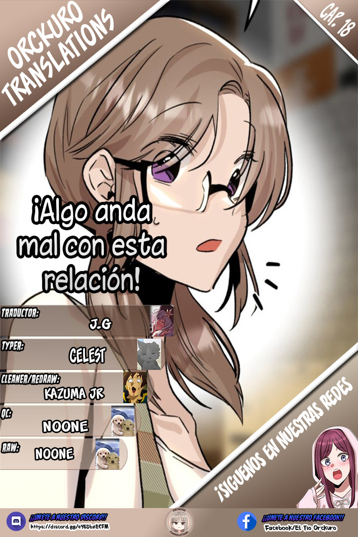 ¡Algo anda mal con esta relación! capítulo 18 página 1