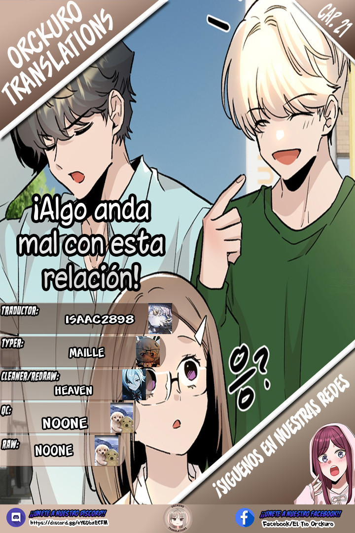 ¡Algo anda mal con esta relación! capítulo 21 página 1