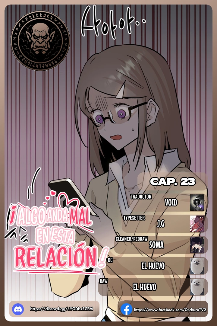 ¡Algo anda mal con esta relación! capítulo 23 página 1