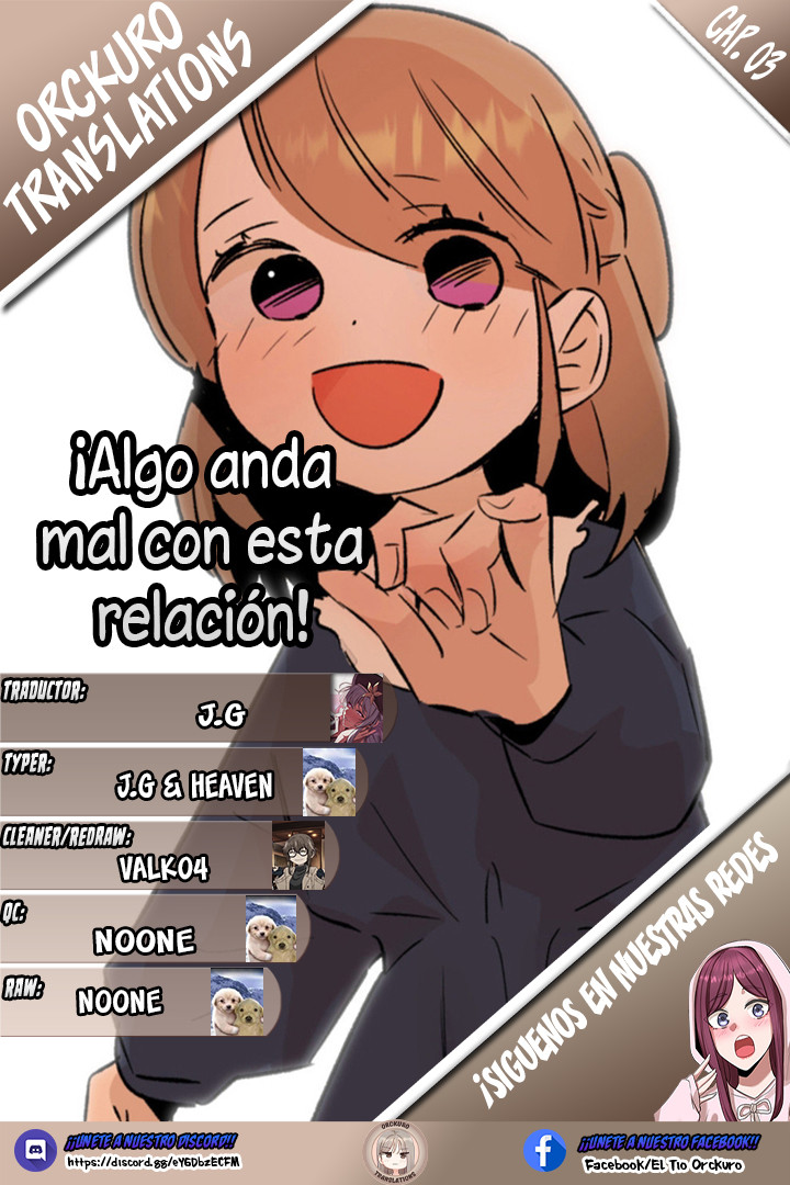 ¡Algo anda mal con esta relación! capítulo 3 página 1