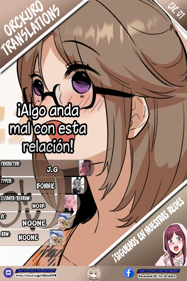 ¡Algo anda mal con esta relación! capítulo 7 página 1