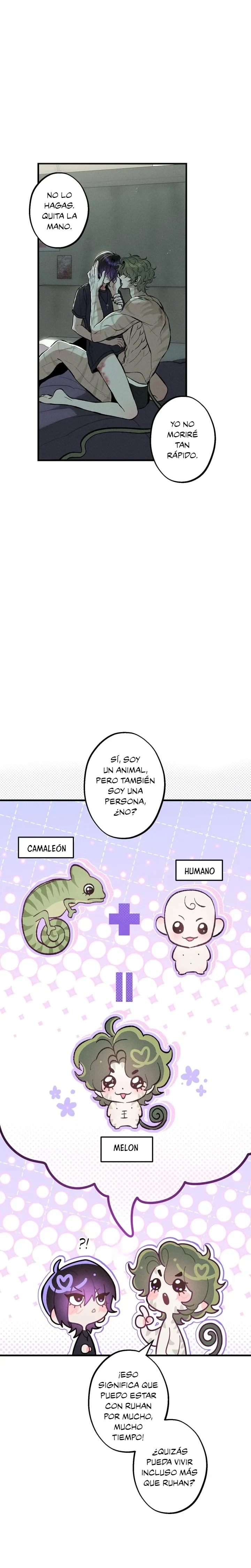 Estoy cuidando temporalmente a Melon capítulo 6 página 9