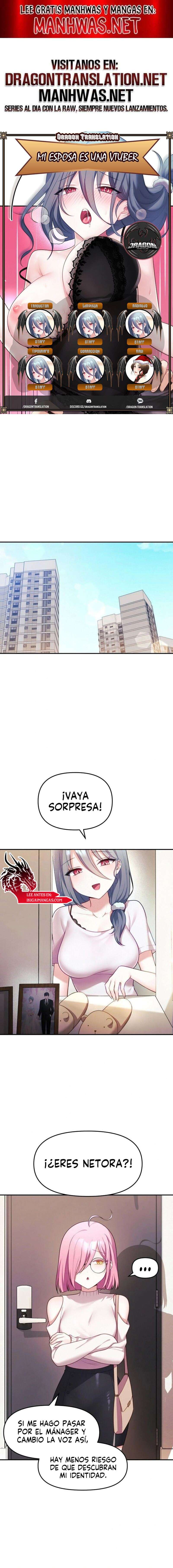 Mi esposa es una Vtuber capítulo 9 página 1