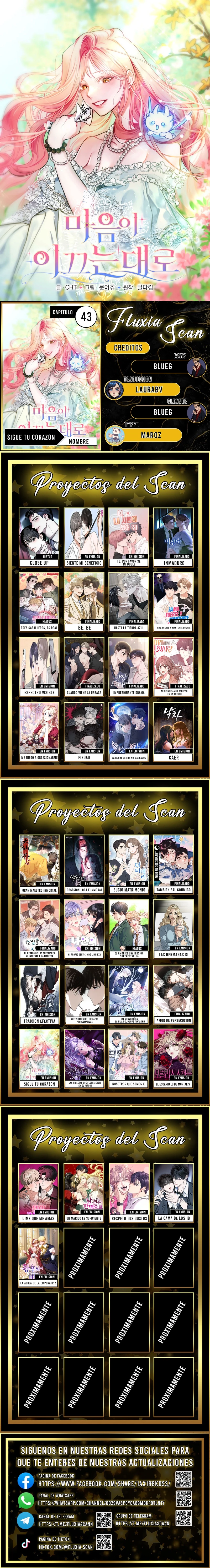 Sigue tu corazón capítulo 43 página 1