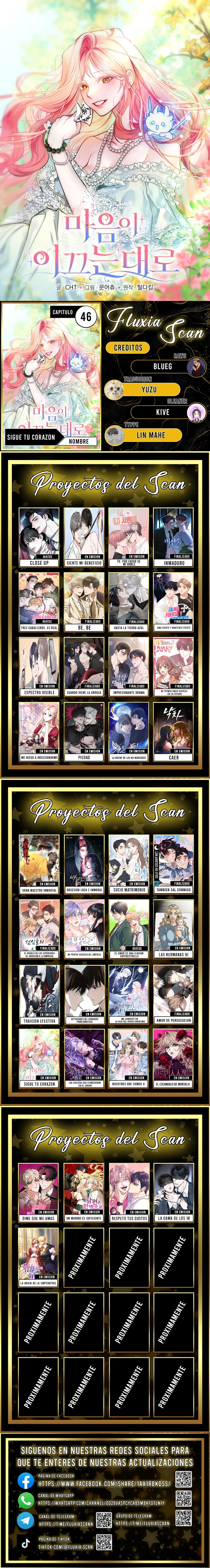 Sigue tu corazón capítulo 46 página 1