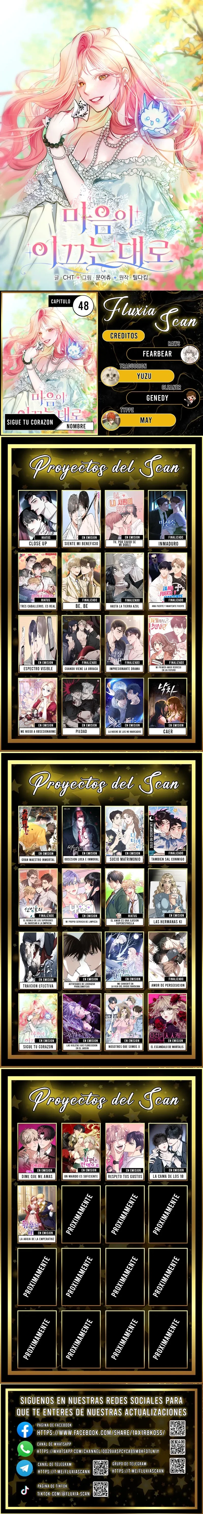 Sigue tu corazón capítulo 48 página 1