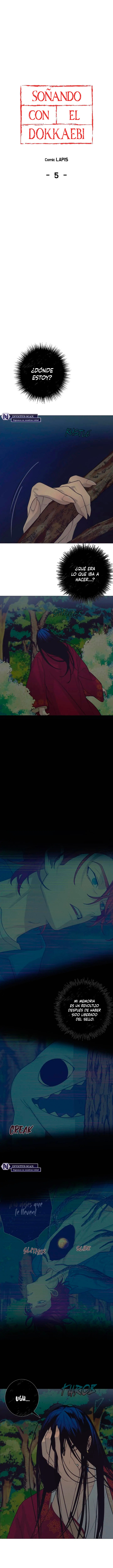 Soñando con el Dokkaebi capítulo 5 página 1
