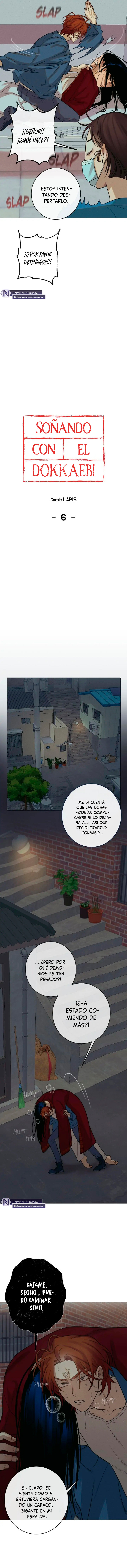 Soñando con el Dokkaebi capítulo 6 página 3