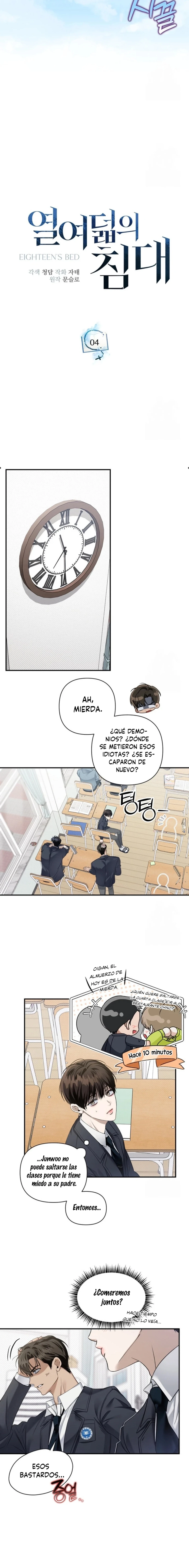 La cama de los dieciocho capítulo 4 página 9