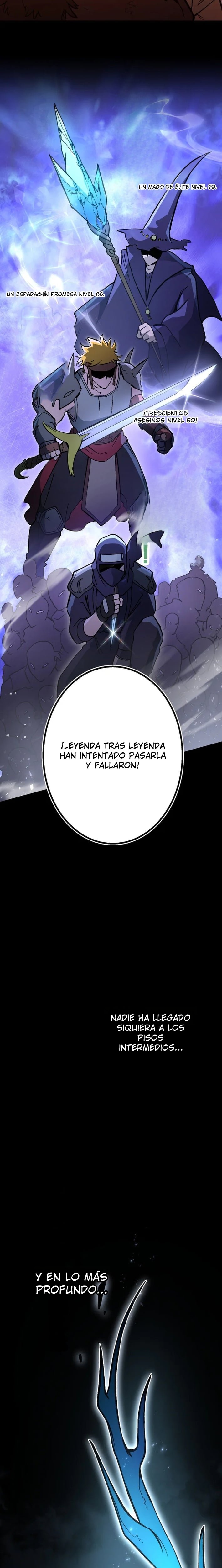 La mazmorra absolutamente imbatible capítulo 1 página 2