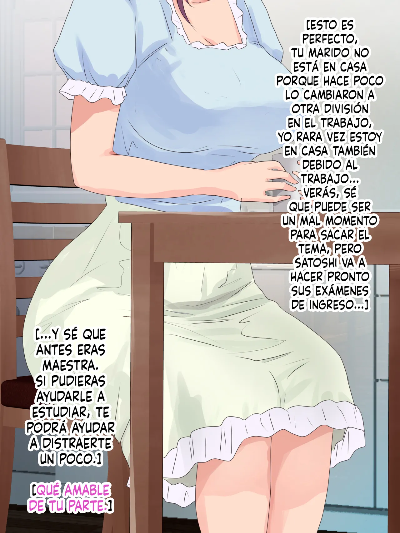 Ansiando a mi Tia capítulo 1 página 6