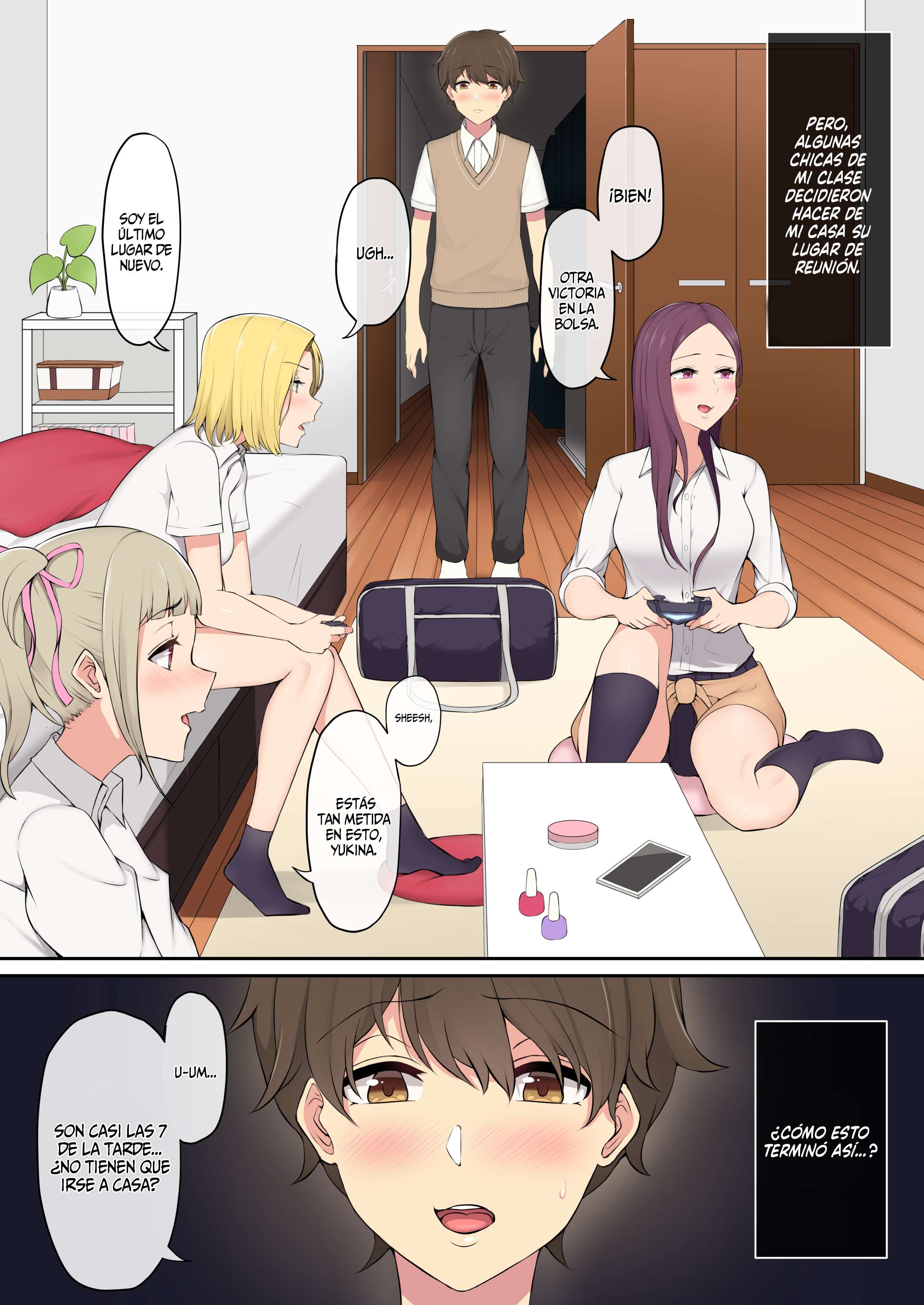 Imaizumin-chi wa Douyara Gal no Tamariba ni Natteru Rashii capítulo 1 página 3