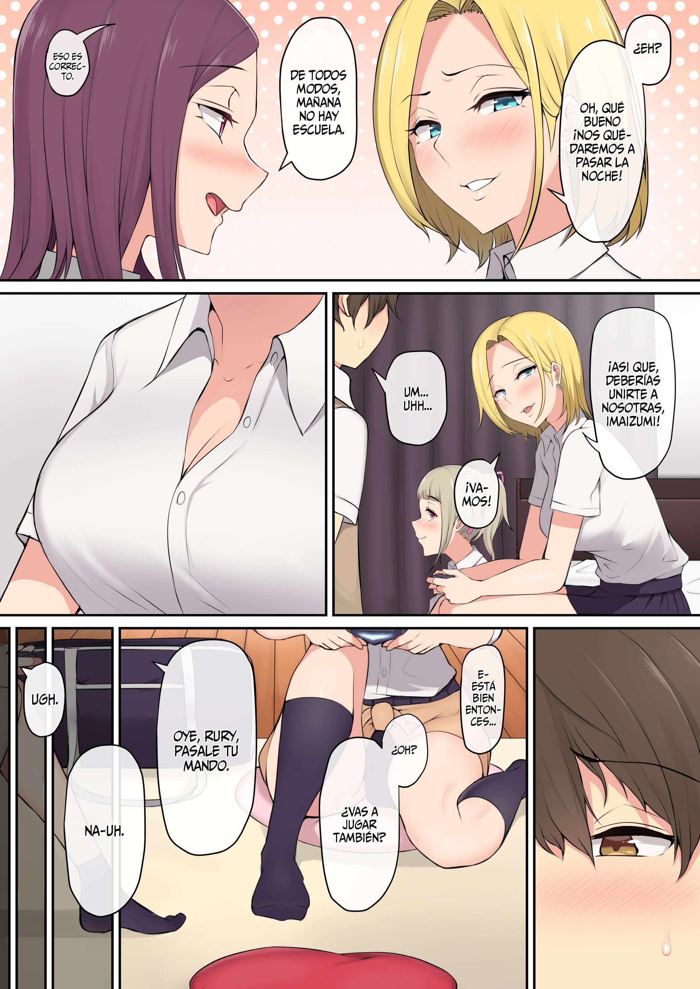 Imaizumin-chi wa Douyara Gal no Tamariba ni Natteru Rashii capítulo 1 página 4
