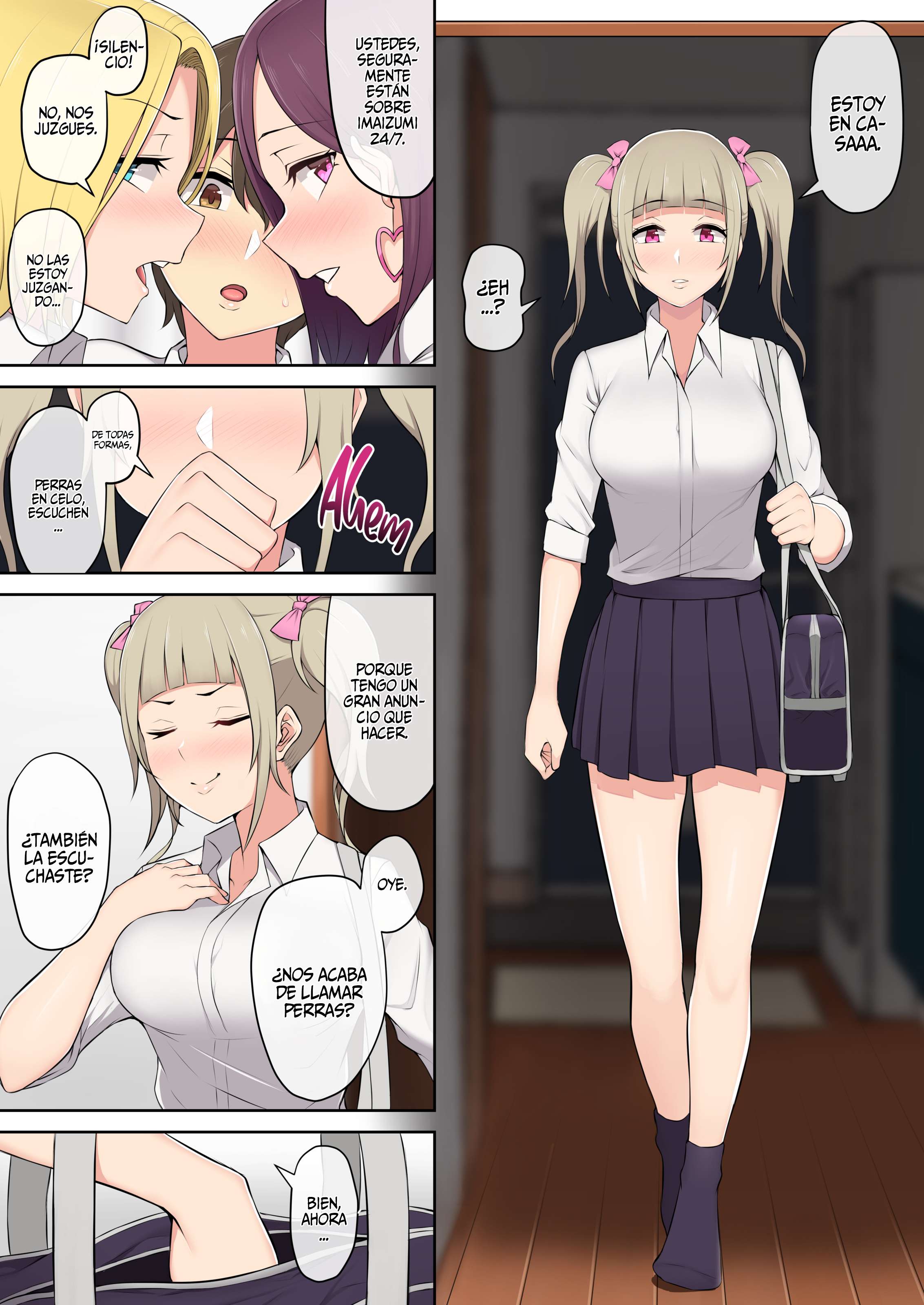 Imaizumin-chi wa Douyara Gal no Tamariba ni Natteru Rashii capítulo 2 página 7