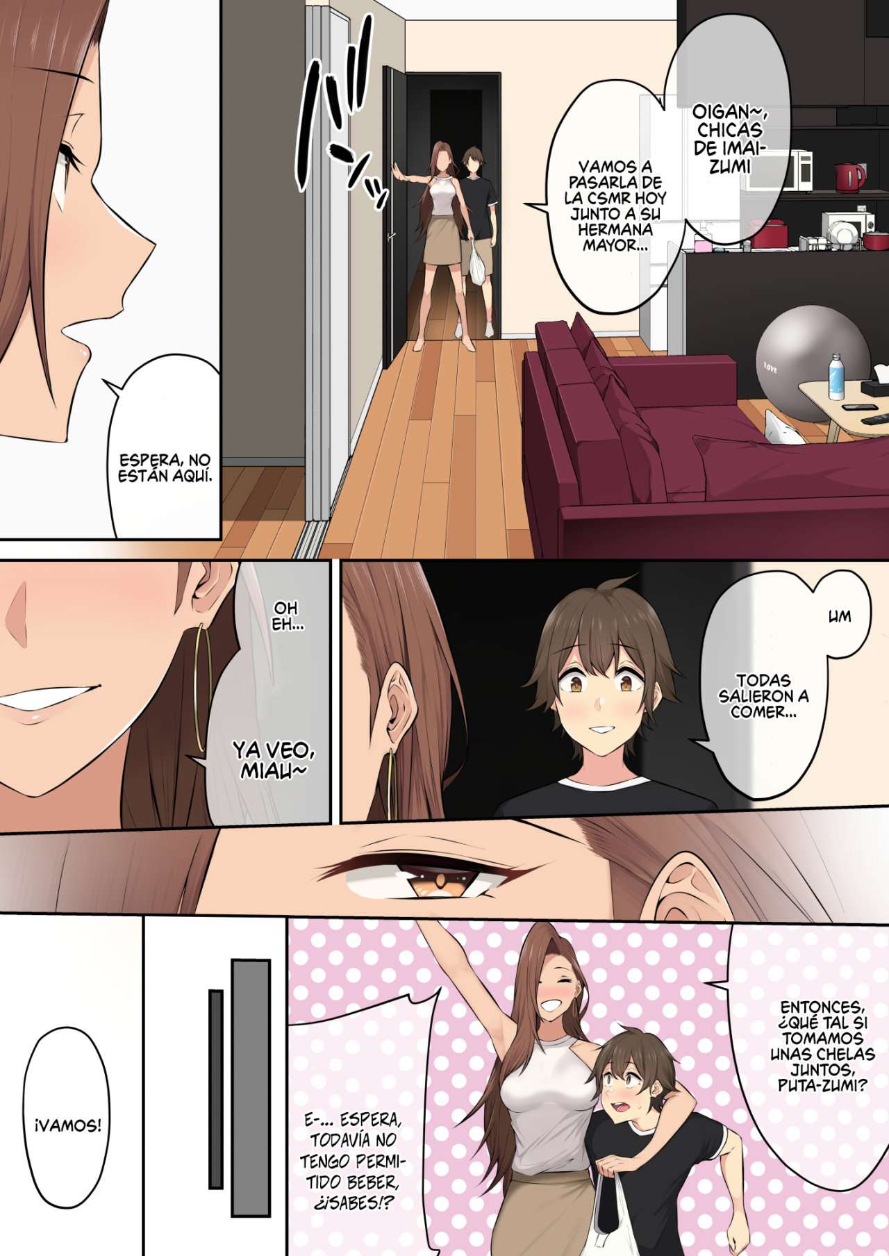 Imaizumin-chi wa Douyara Gal no Tamariba ni Natteru Rashii capítulo 4 página 44